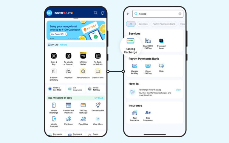 how to check fastag balance