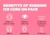 benefits of ice cubes on face