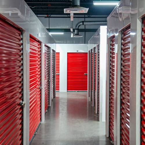 Organized RV storage units